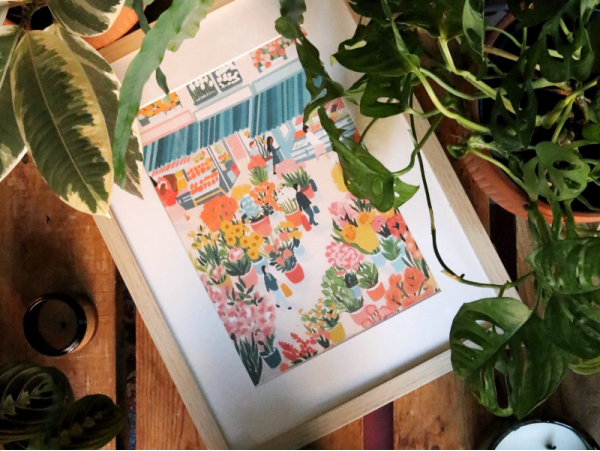 Kit de Peinture au numéro - Flower Market