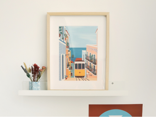 Kit de Peinture au numéro - Lisbon Tram