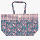 Tote Bag Beverly en coton bio - Teal Garden Of Eden