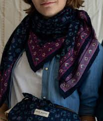 Foulard Grand modèle - Léopard Bengal Éclipse