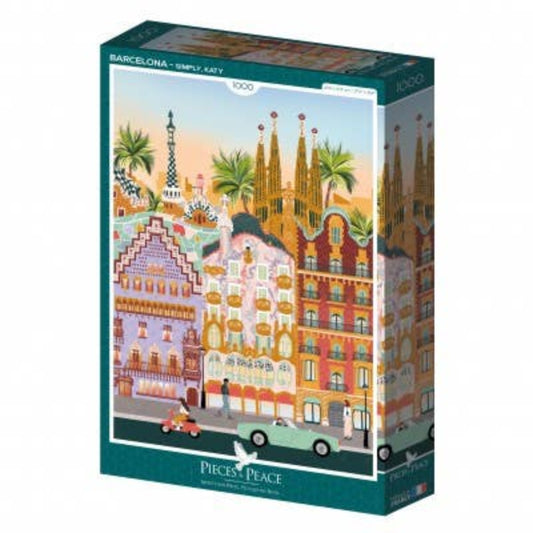 Puzzle 1000 Pièces - Barcelona