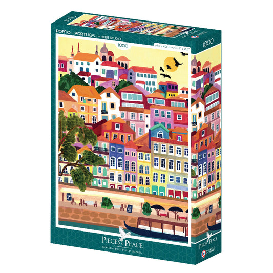 Puzzle 1000 Pièces - Porto - Portugal 