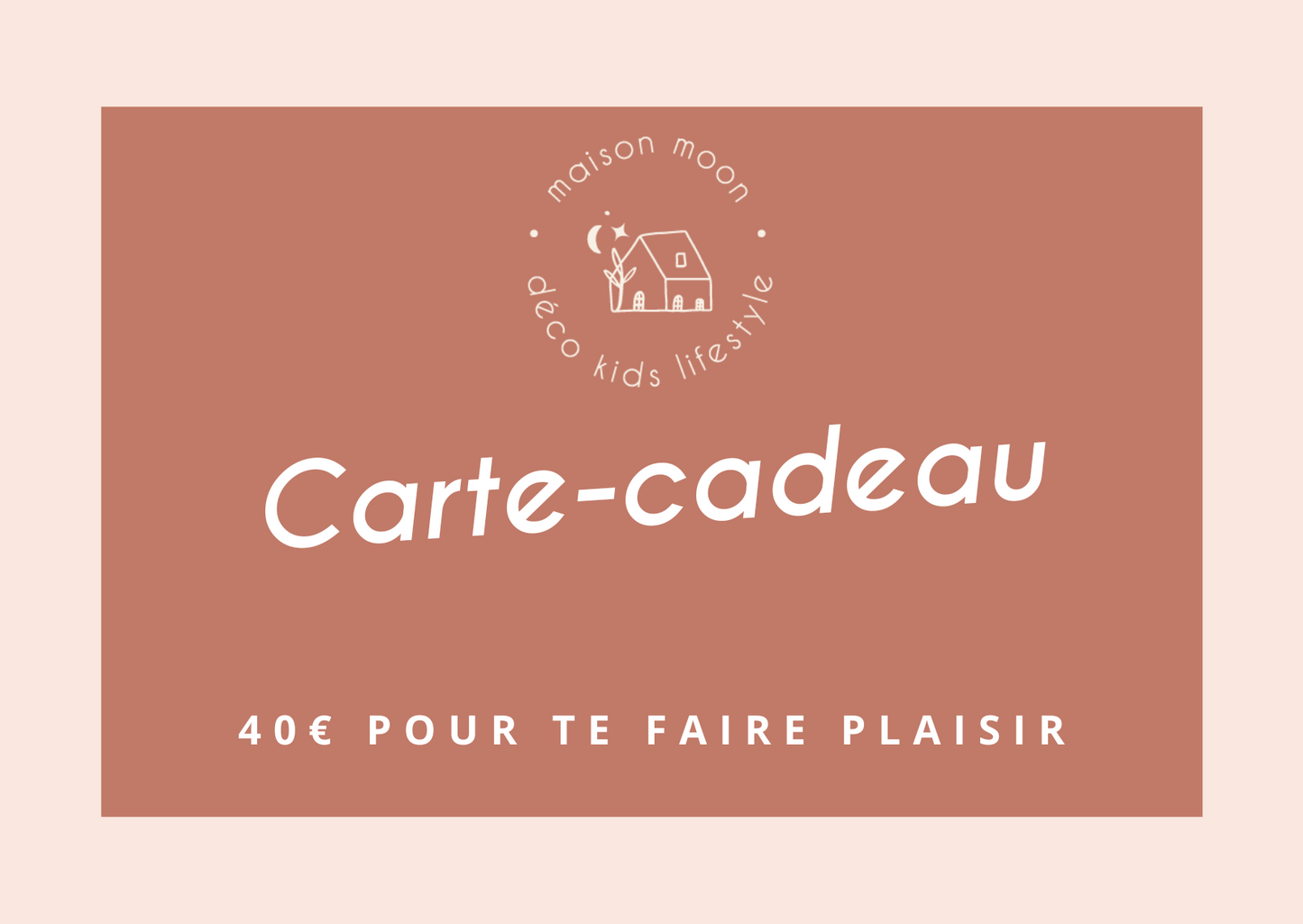 La Fin d'année arrive - Pensez à notre Carte-Cadeau