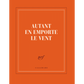 Carnet carré "Autant en emporte le vent"