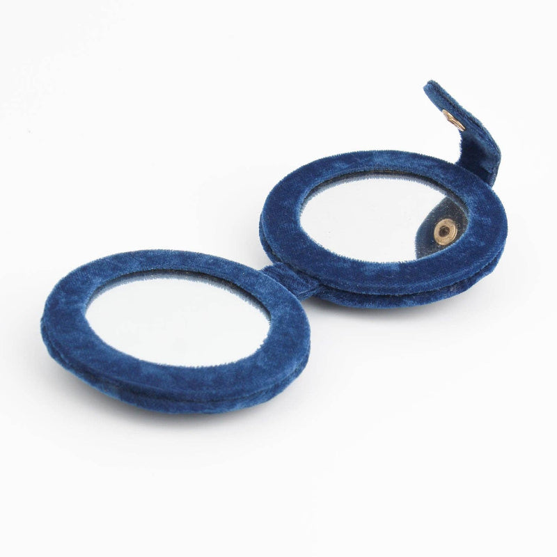 MIROIR COMPACT SERPENT ET CÉLESTE