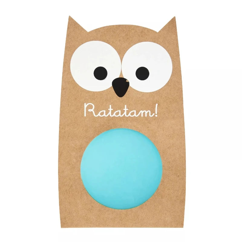 Balle rebondissante hibou - 5 cm