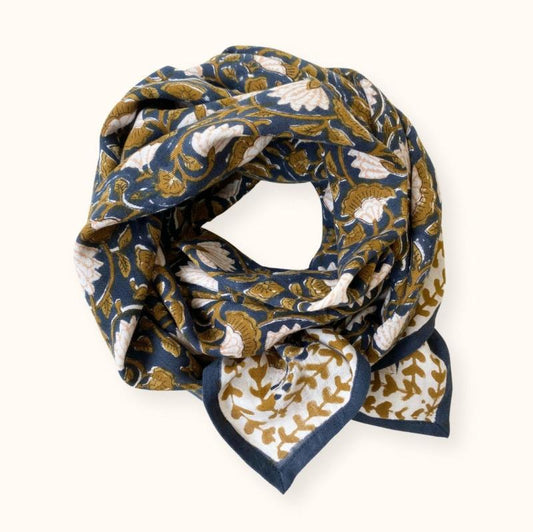 Foulard Latika - Eventail - Orage