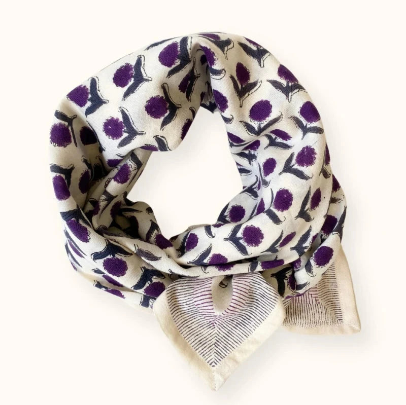 Foulard Latika Lotus Large - Orage