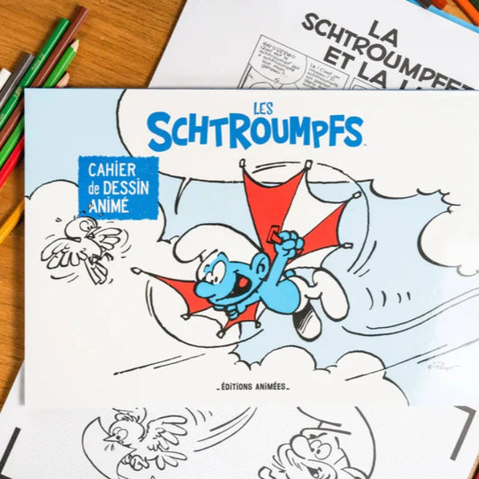 Les Schroumpfs - 2 histoires - Coloriage animé