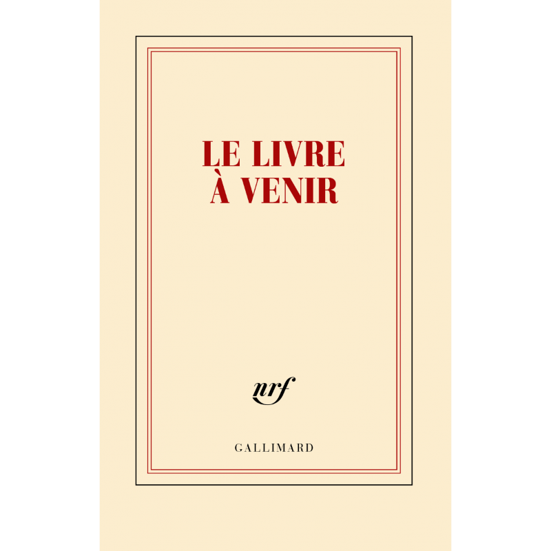 Carnet ligné "Le Livre à venir"