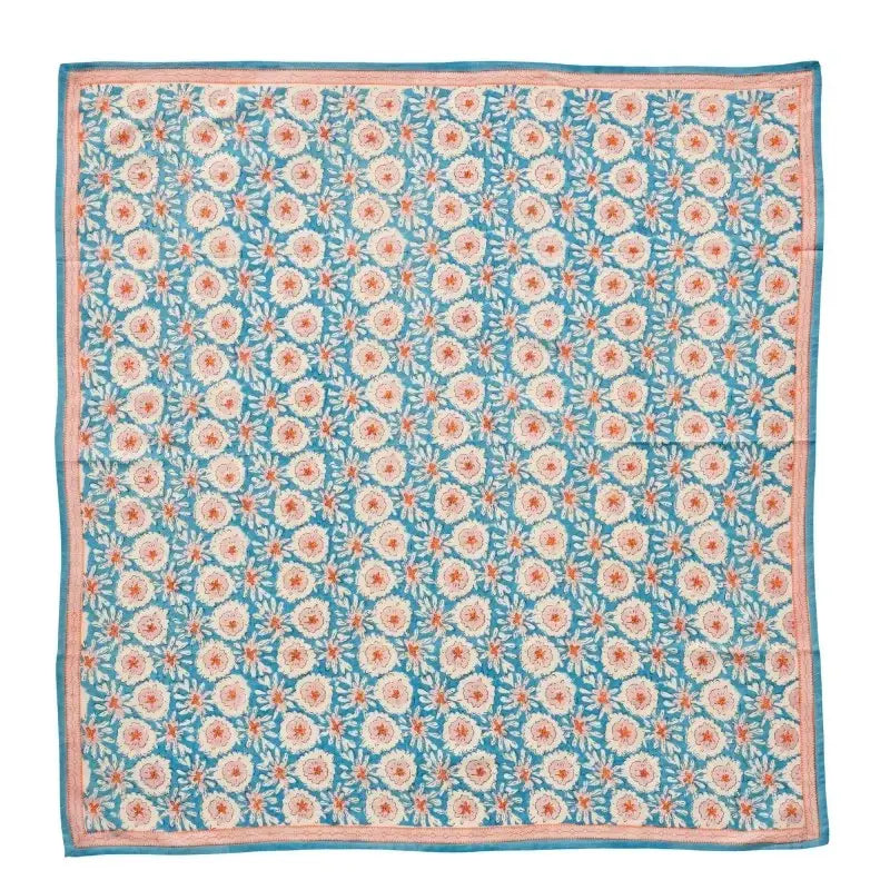 Foulard Indien Enfant - Margote Bleu