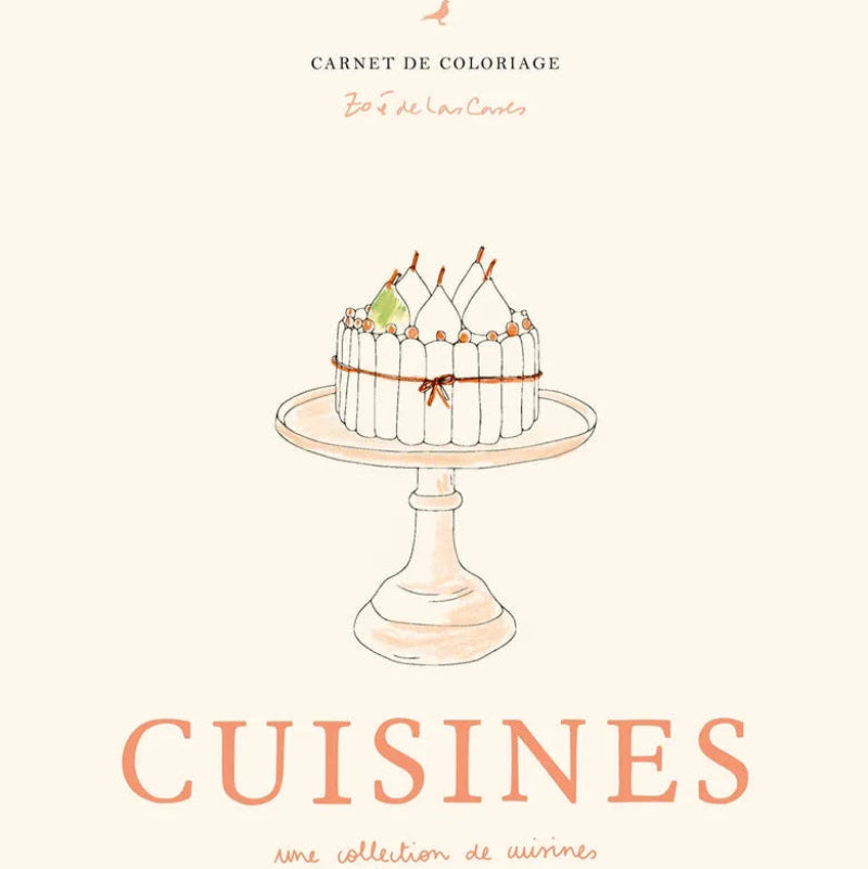 Cahier de coloriage de Zoé Las Cases - Cuisine