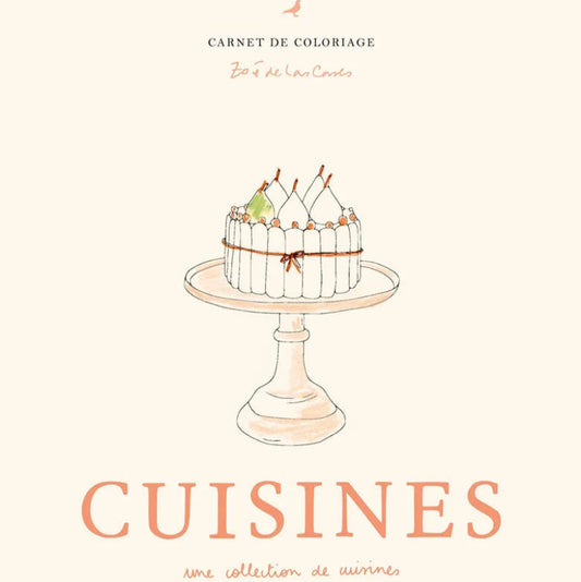 Cahier de coloriage de Zoé Las Cases - Cuisine