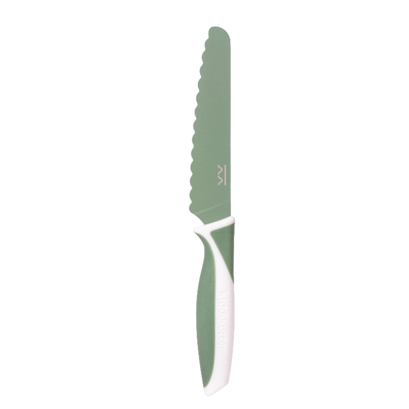 le couteau couleur kiwi qui ne coupe pas les doigts !