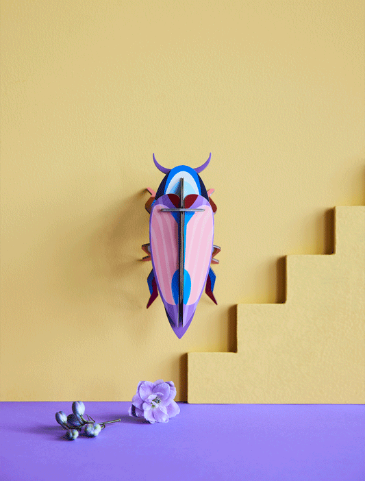 Décoration Murale - Violet Click Beetle