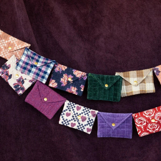Ravi - Petite pochette tissu - Cactus Macadamia