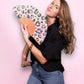 Eventail Leo rose 8