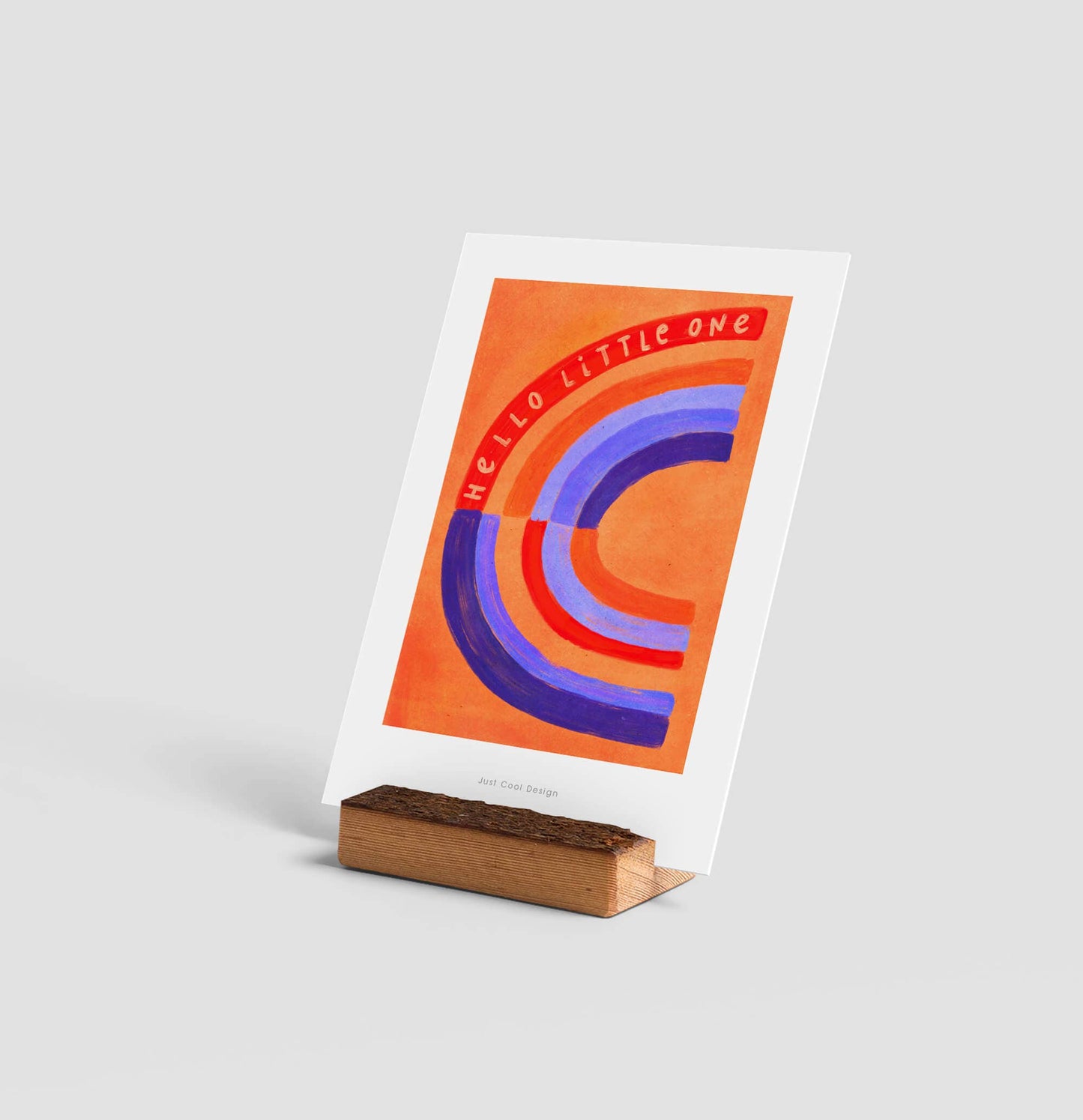 Carte Mini impression d'art Hello Little One