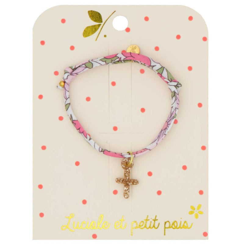 Bracelet Liberty - Poppy and Daisy Rose scintillant
