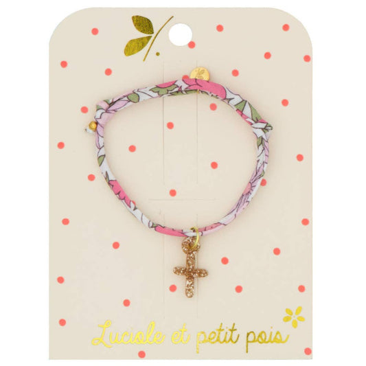 Bracelet Liberty - Poppy and Daisy Rose scintillant