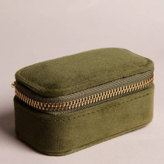 Mini Boîte à bijoux - Olive