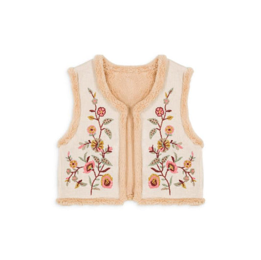 Gilet Reversible Renée Crème