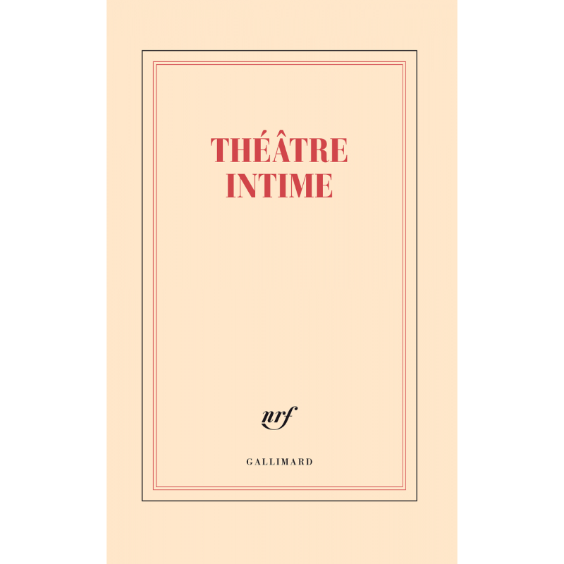 Grand Carnet "Théatre intime"