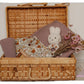 Hochet Miffy en tissu - Vintage Flowers