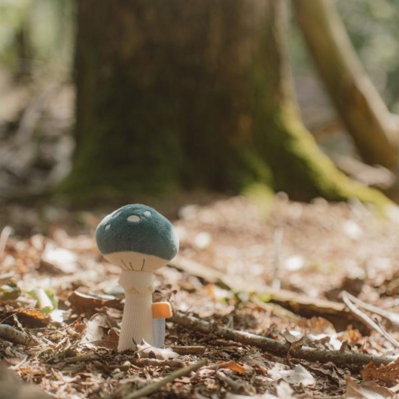 Hochet peluche champignon - Forest Friends
