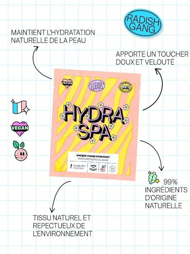 Masque tissu hydratant - Hydra SPA