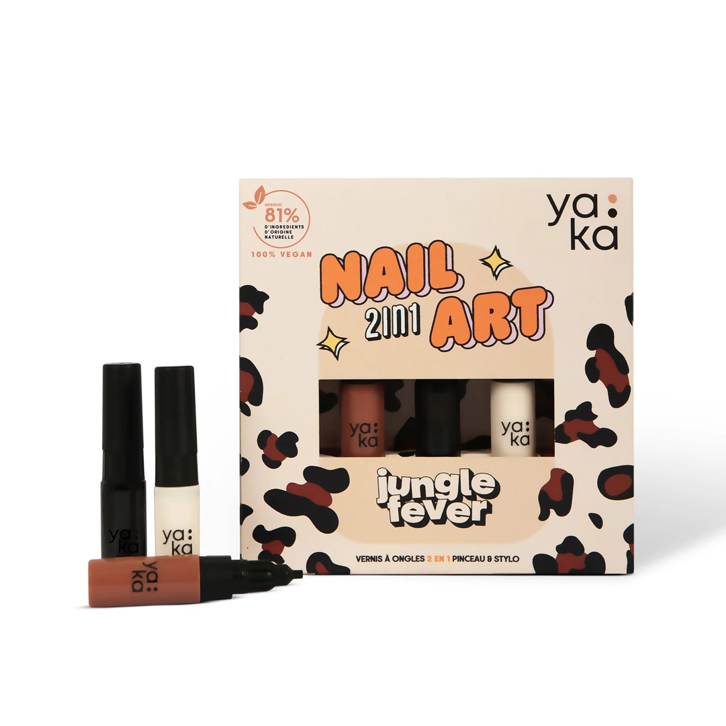 Kit Nail Art - Vernis à ongles 2en1