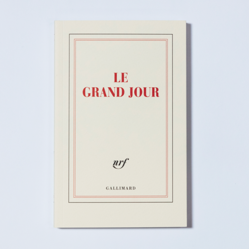 Carnet ligné "Le Grand Jour"