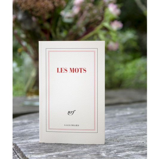 Carnet ligné "Les Mots"