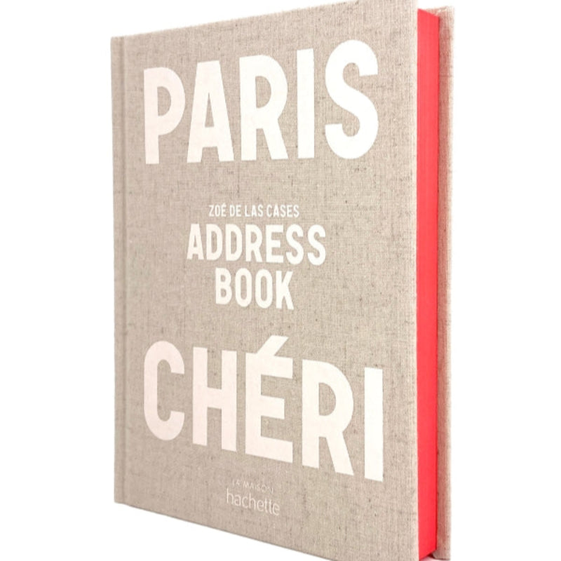 Livre Paris Chéri de Zoé Las Cases - Adress book