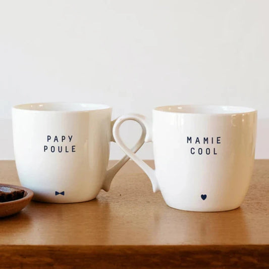 Mug Papy Poule en porcelaine fine