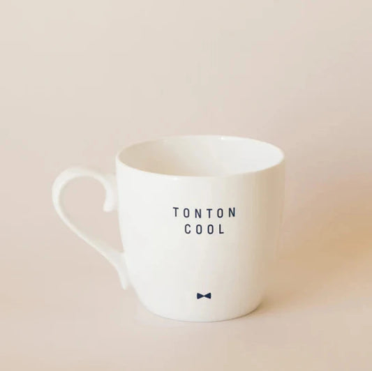 Mug Tonton Cool en porcelaine fine