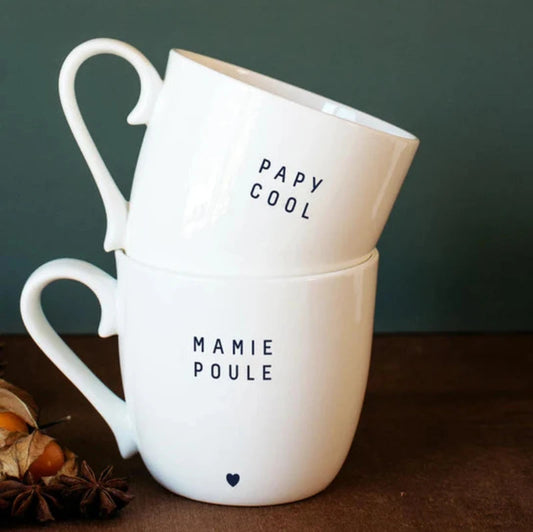 Mug Mamie Poule en porcelaine fine