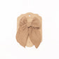 Barrette grand noeud - Fable - Taupe