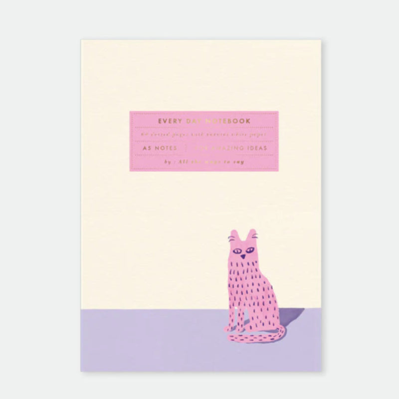 Cahier A5 - Lonely Cat