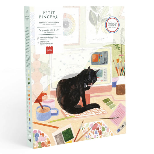 Kit de Peinture au numéro - La Pause Du Chat