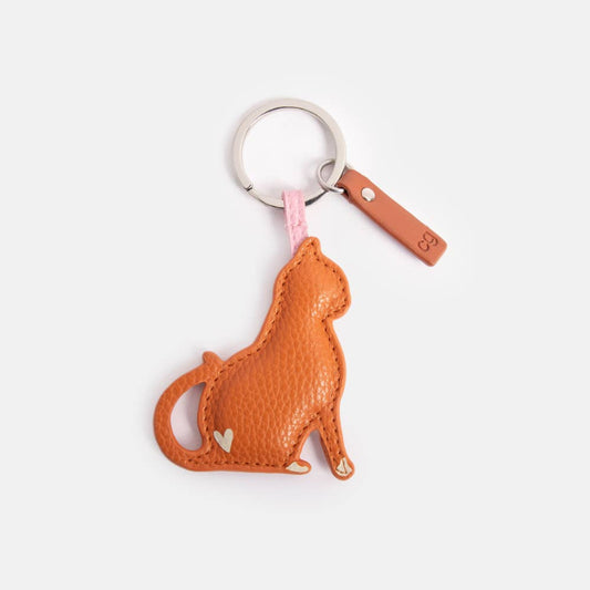 Porte-clés fantaisie Chat roux