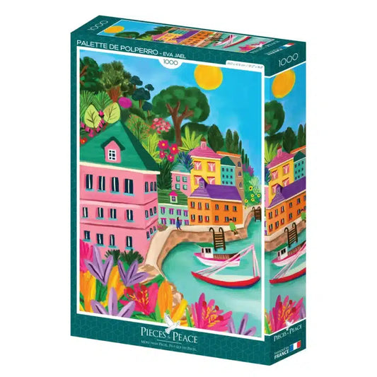 Puzzle 1000 Pièces - Palette de Polperro