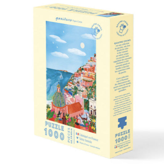 Puzzle Positano - 1000 Pièces par Flore @Papier Coton