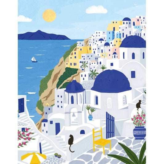 Puzzle 500 pièces SANTORINI