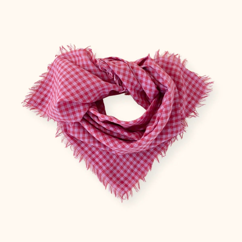 Foulard Manika - Khadi Fuchsia