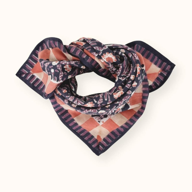 Foulard Manika - Cactus Navy