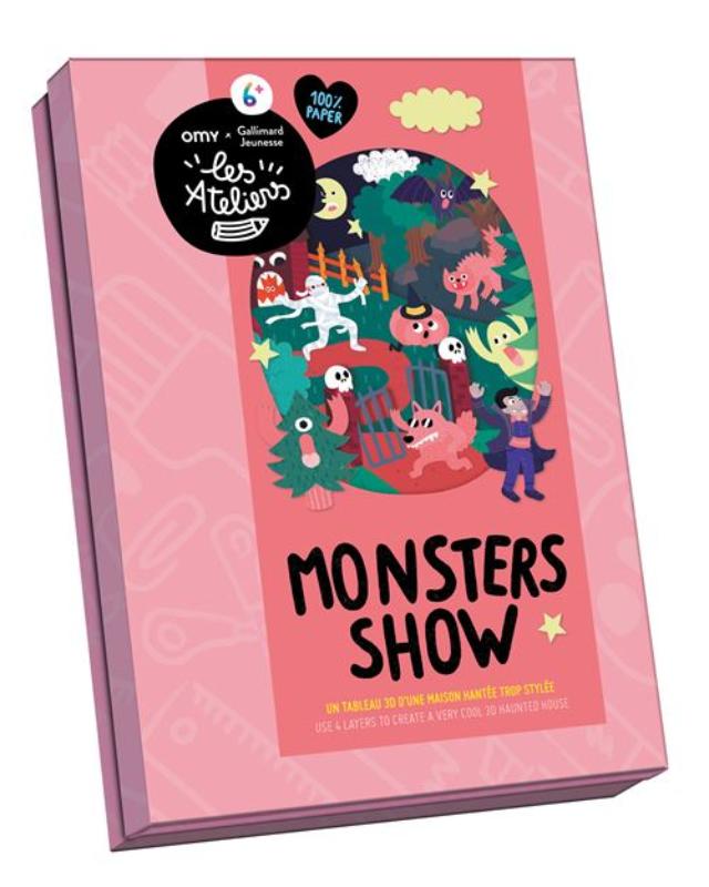 Les Ateliers Omy - Monsters Show ! Tableau à créer