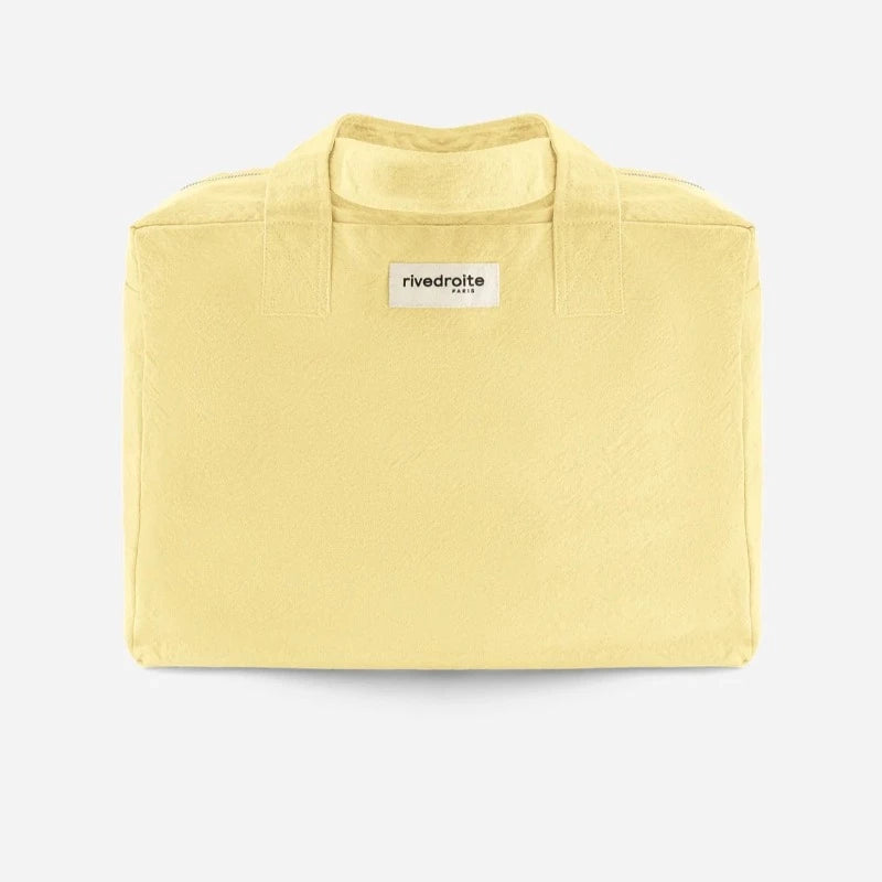 Sac 24H Célestins en coton recyclé - Yellow