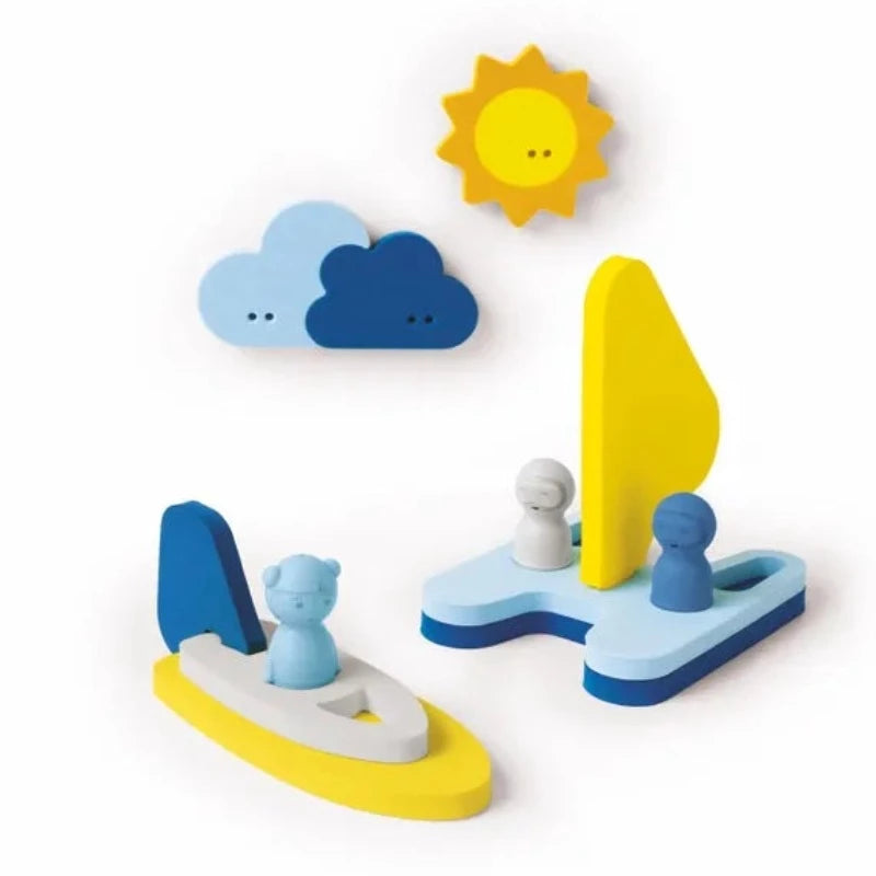 Transformez votre bain en décor d'aventures avec nos puzzles en mousse Sail Away