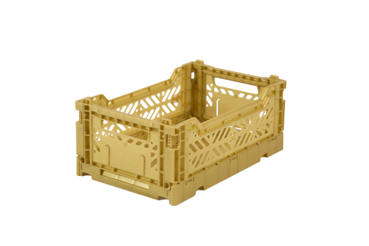 Caisse pliable de rangement - Mini - Gold